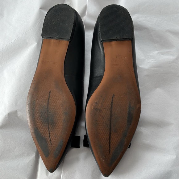 Cole Haan, 9.5B Black Elsie Bow Skimmer Ballet Flats 🎀 - Picture 5 of 8